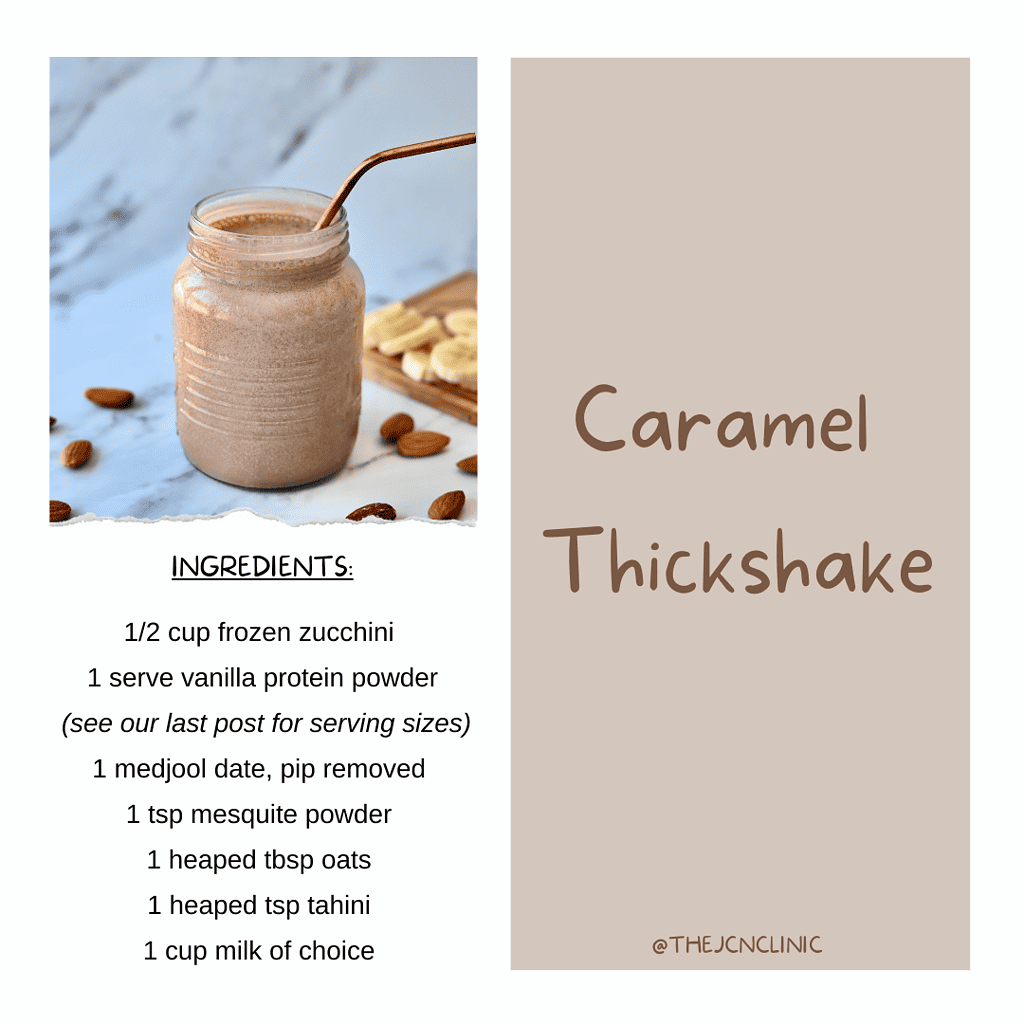 Caramel Thickshake For Kids