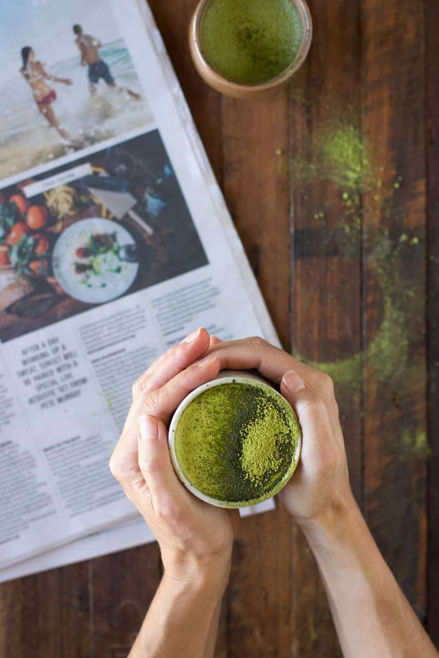 pimped up matcha latte recipe | Jessica Cox