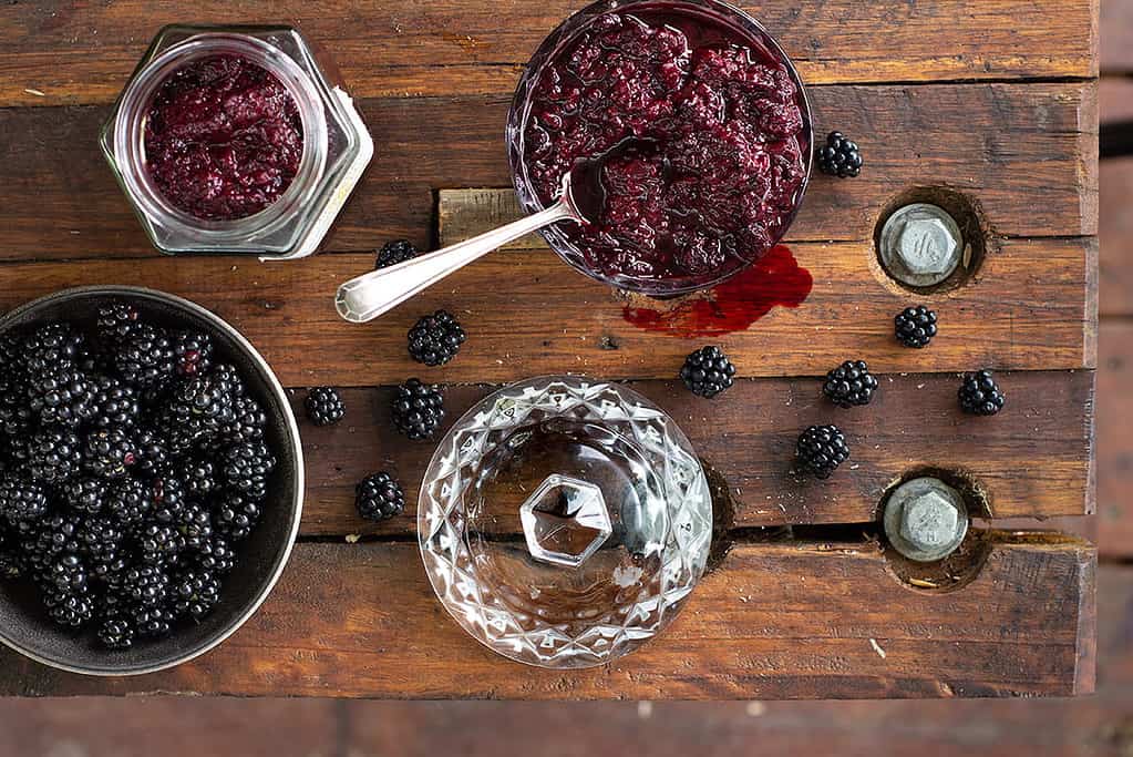 Sugar Free Blackberry Compote