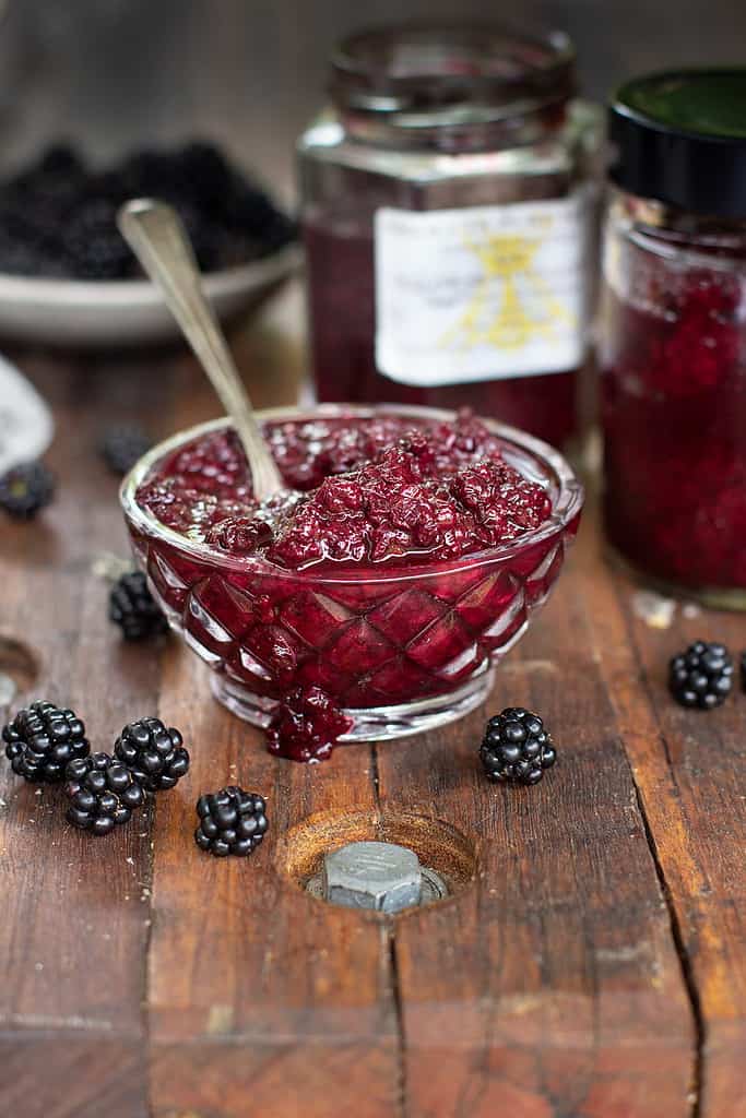 Sugar Free Blackberry Compote