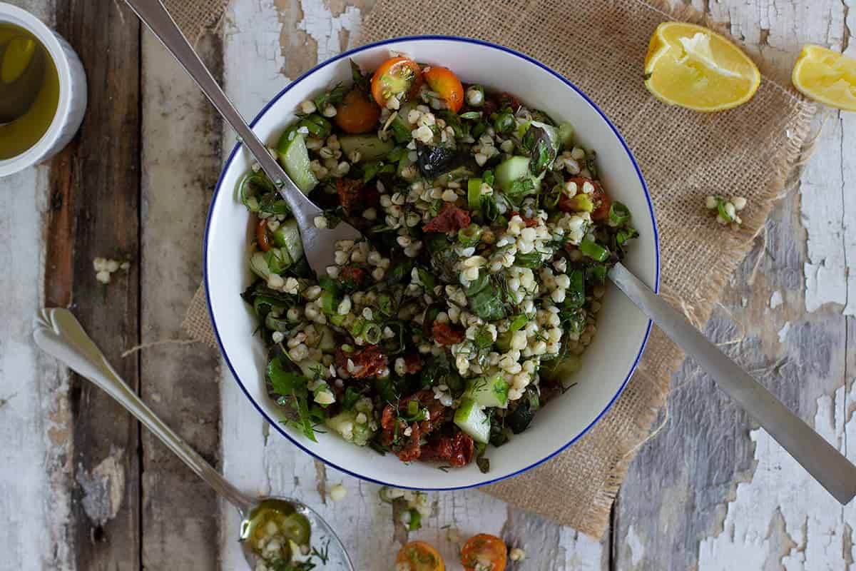 Buckwheat Tomato Dill Salad