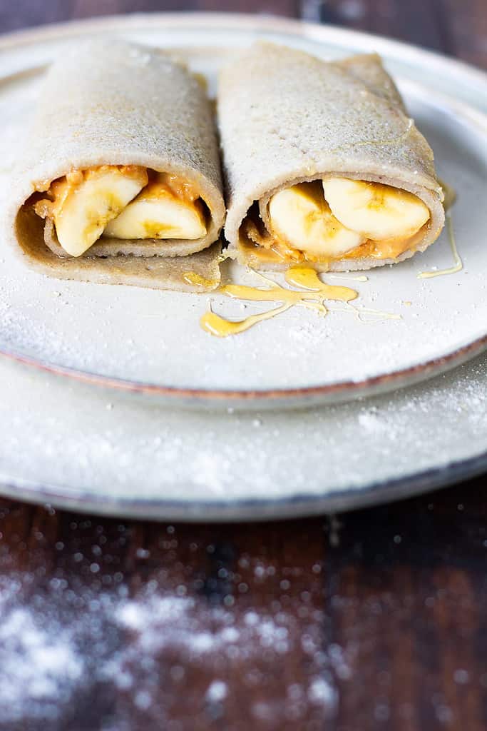 Easy Gluten Free Vegan Buckwheat Crepes