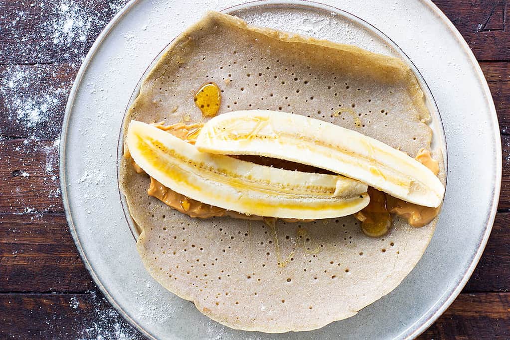 Easy Gluten Free Vegan Buckwheat Crepes