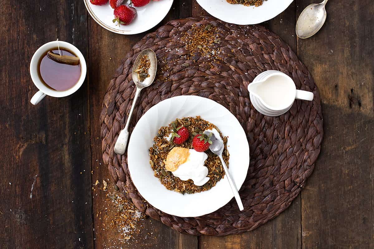 gluten free cinnamon coconut granola recipe