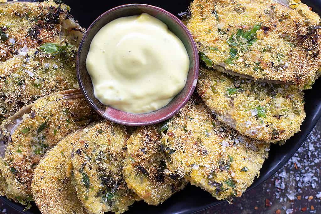 Crumbed Eggplant