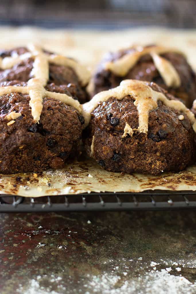 Gluten Free Vegan Hot Cross Buns