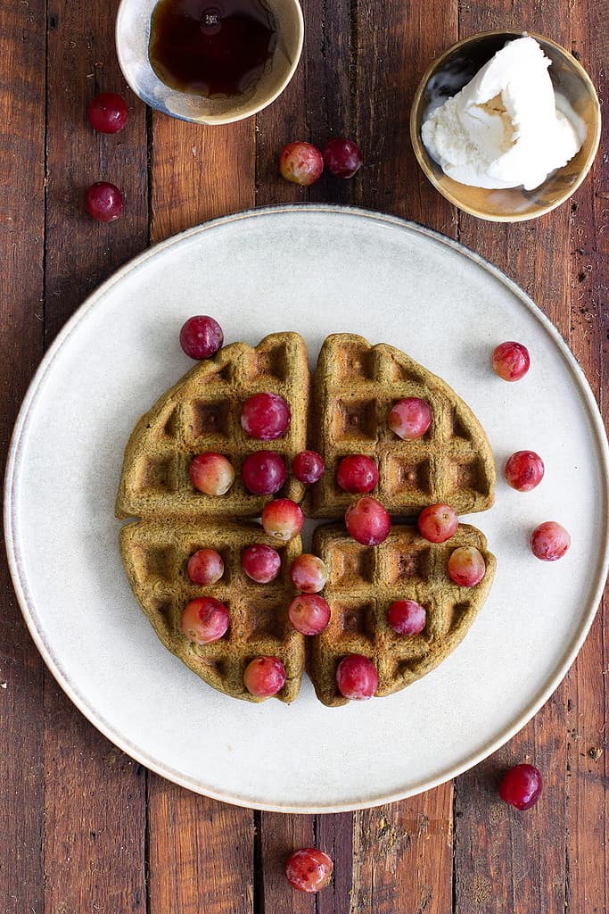 gluten free vegan waffles