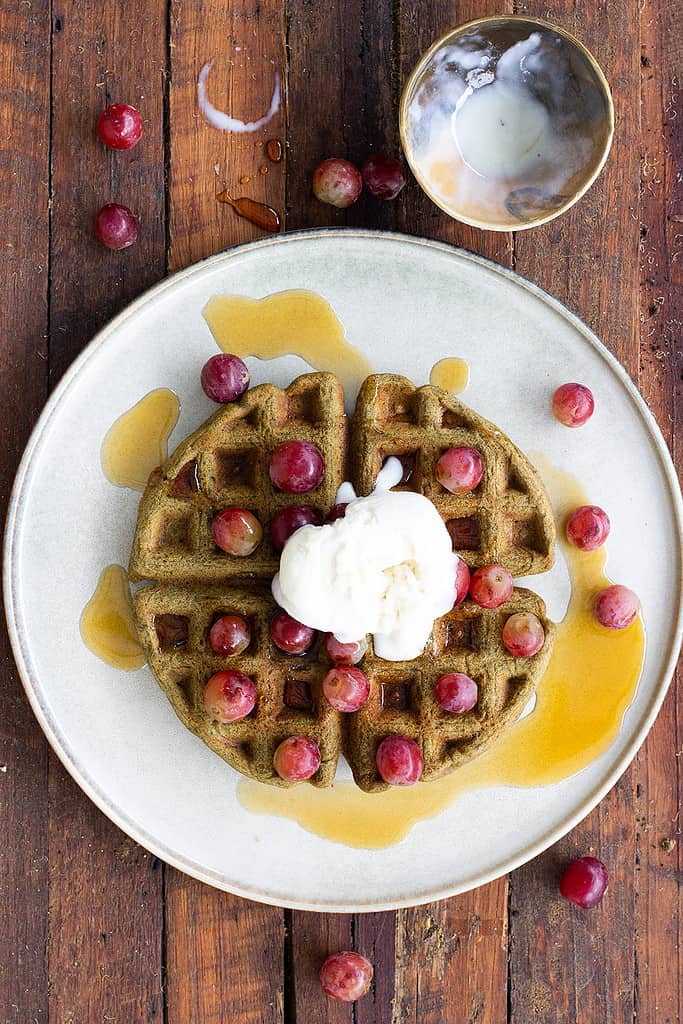 gluten free vegan waffles