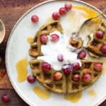 healthy gluten free vegan waffles