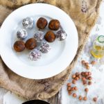 hazelnut & cacao protein balls
