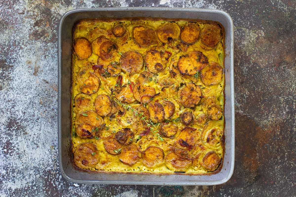 Healthy Sweet Potato Bake