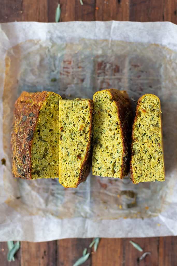 Herbed Zucchini Slice
