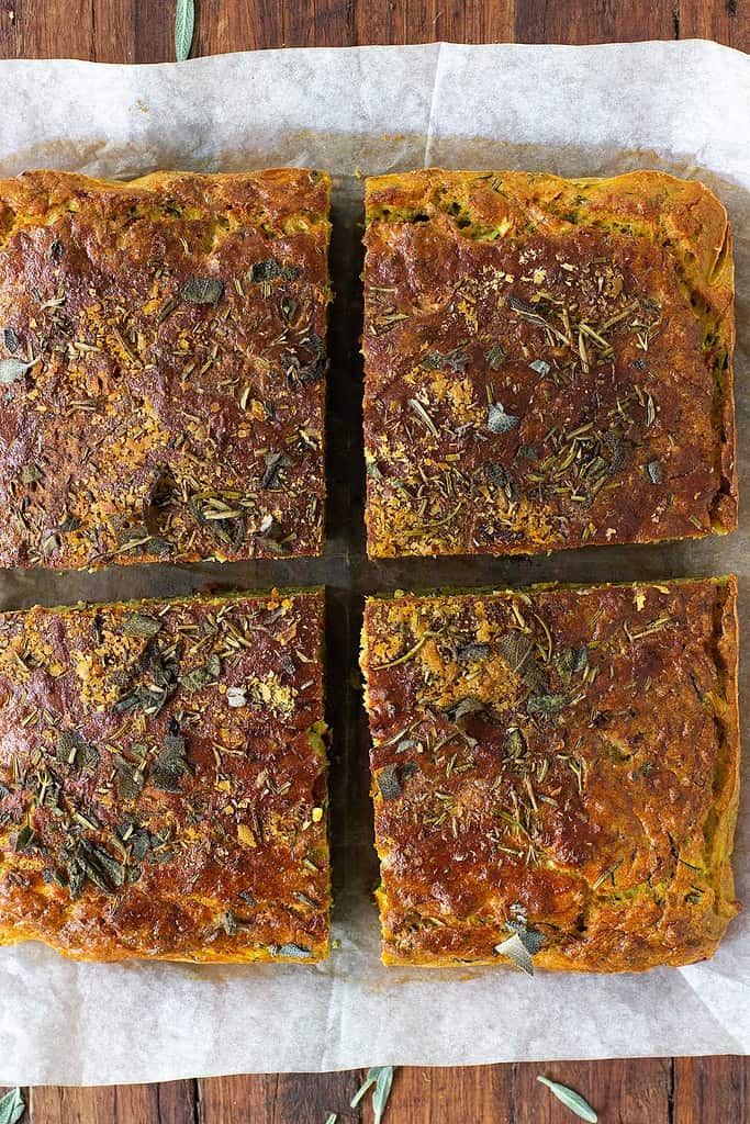 Herbed Zucchini Slice