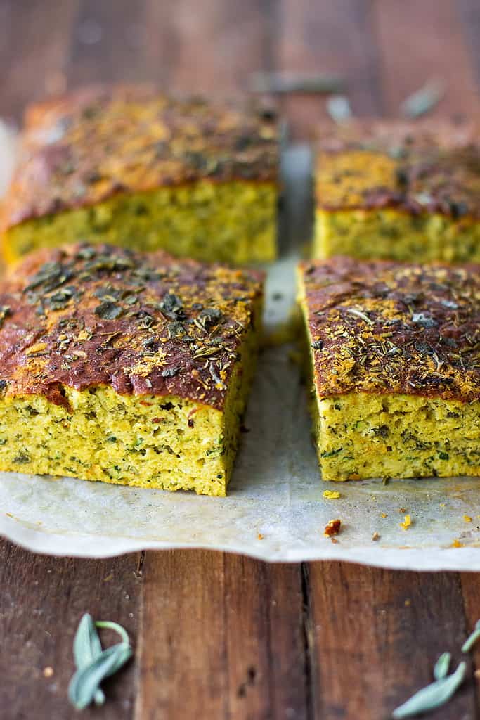 Herbed Zucchini Slice