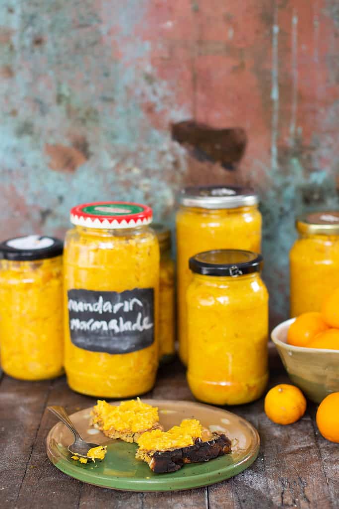 Healthy Homemade Mandarin Marmalade