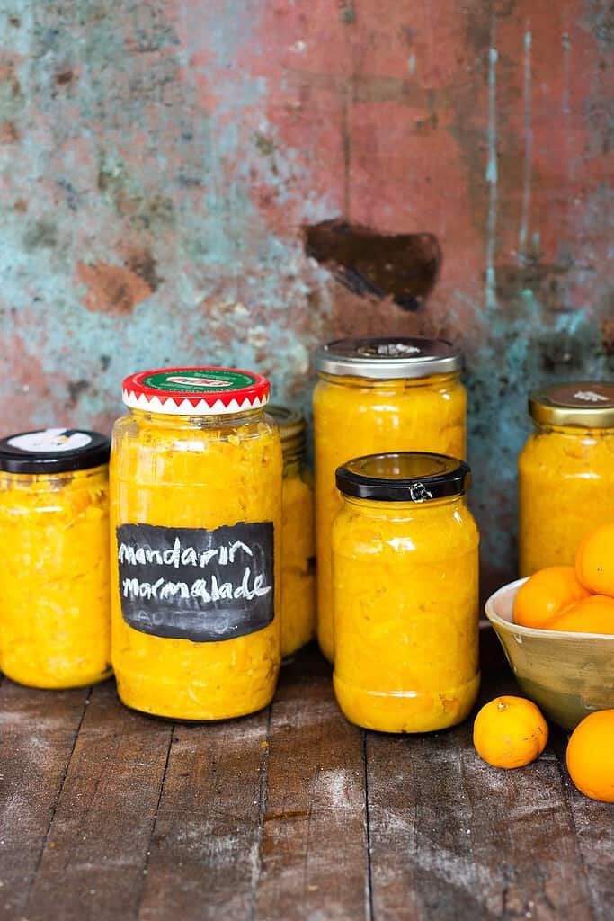 Healthy Homemade Mandarin Marmalade