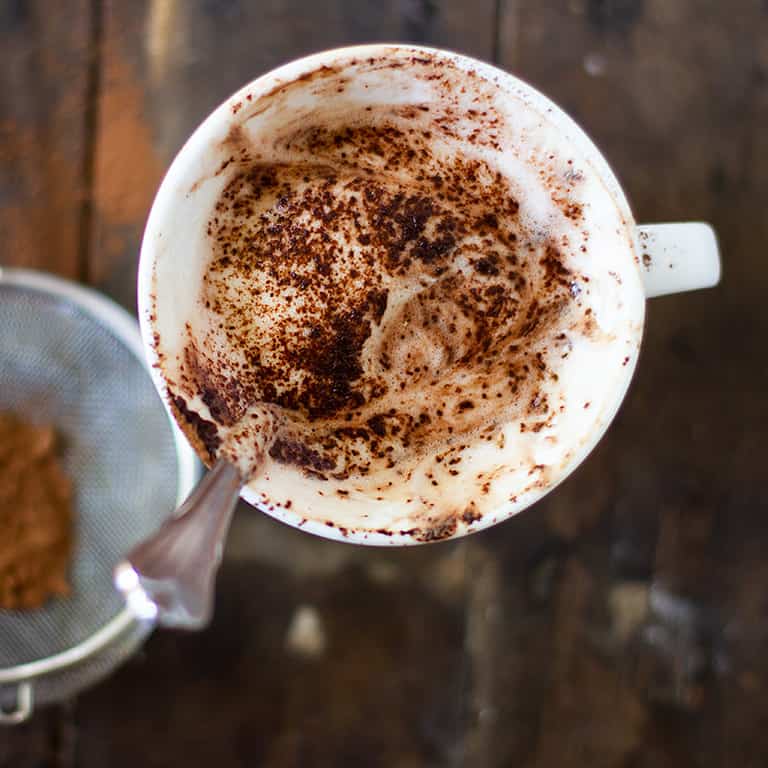 Hot Chocolate w Cinnamon & Vanilla