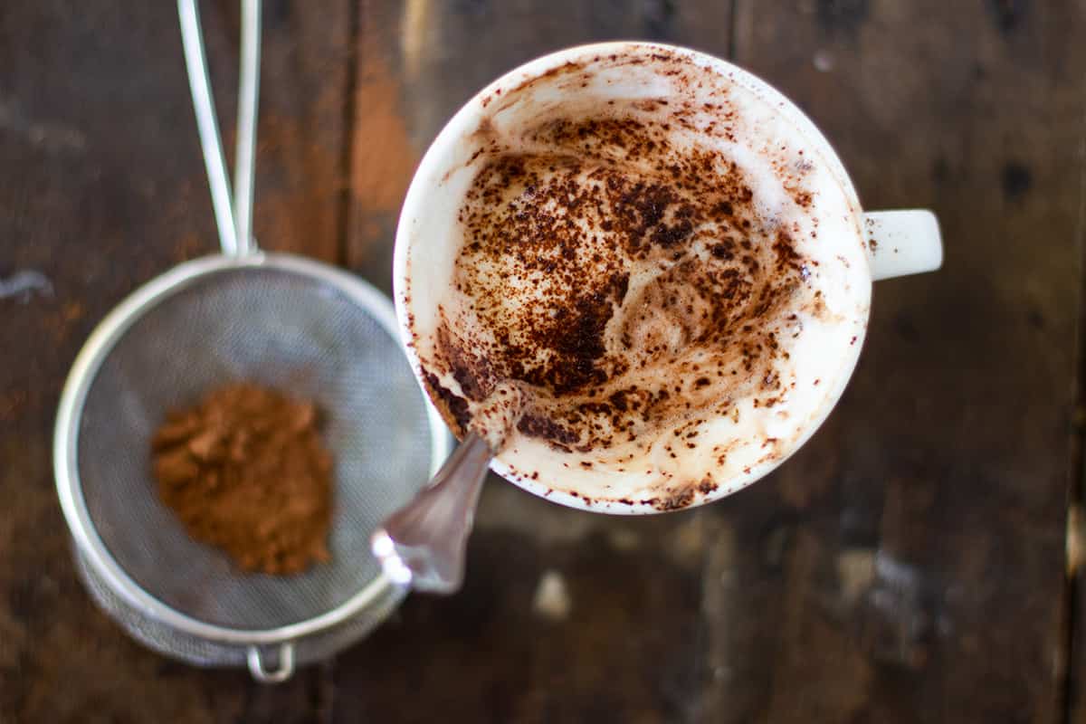 Hot Chocolate w Cinnamon & Vanilla