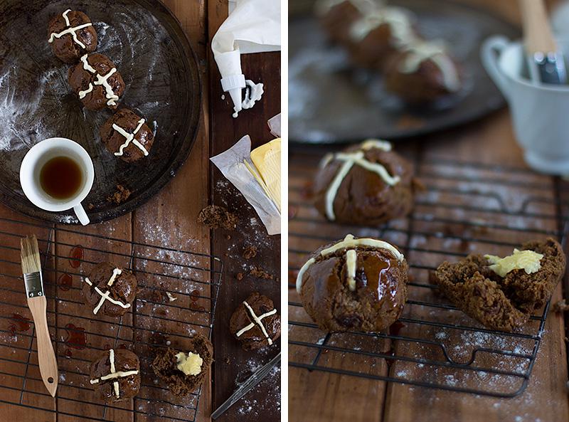  malt hot cross buns | jessica cox