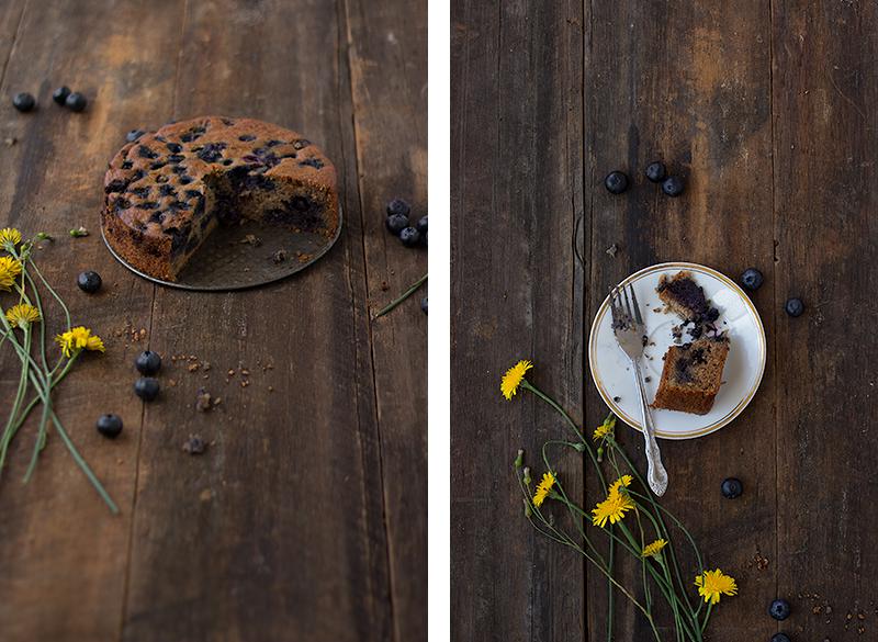 blueberry & almond teacake | jessica cox
