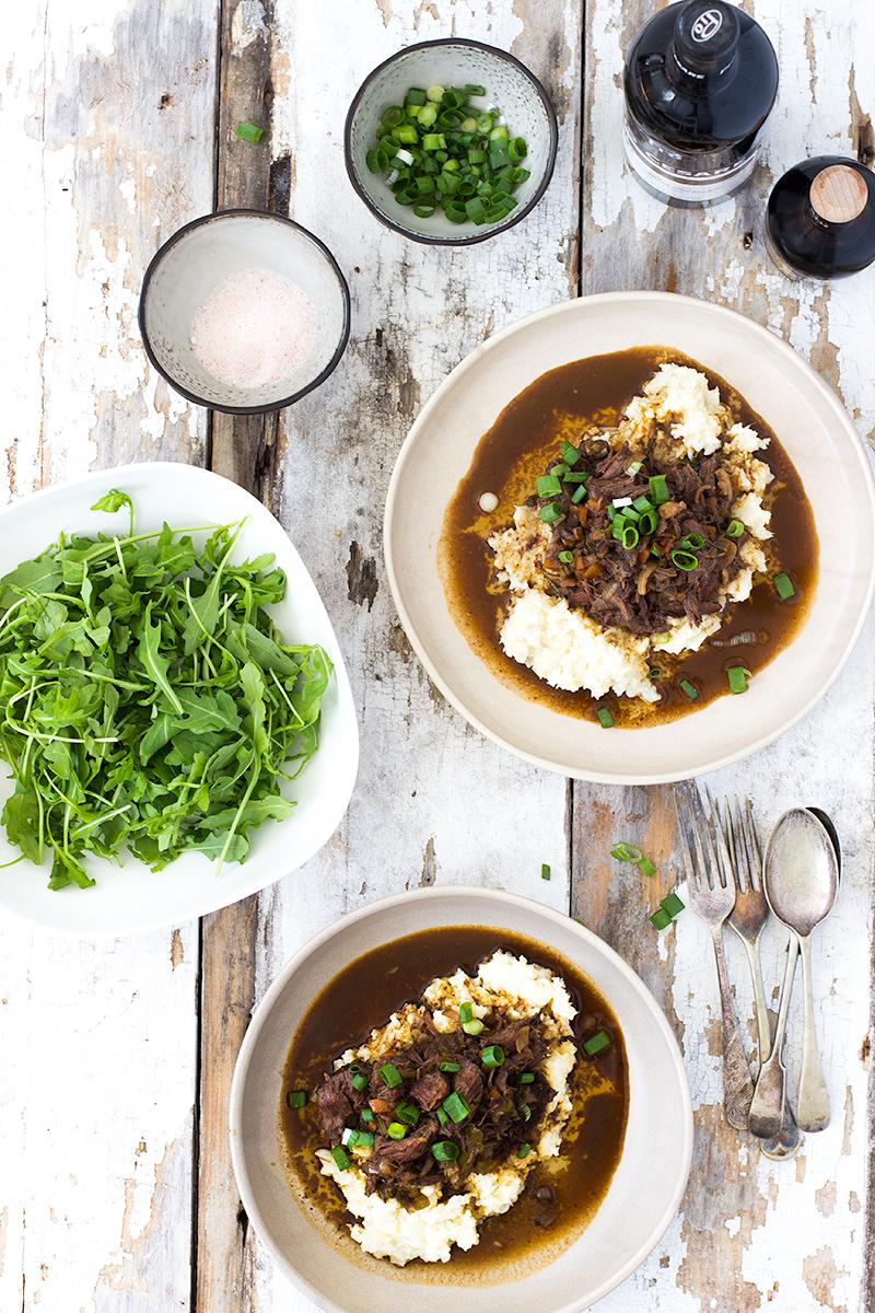 slow cooked smokey balsamic beef cheeks | jessica cox 