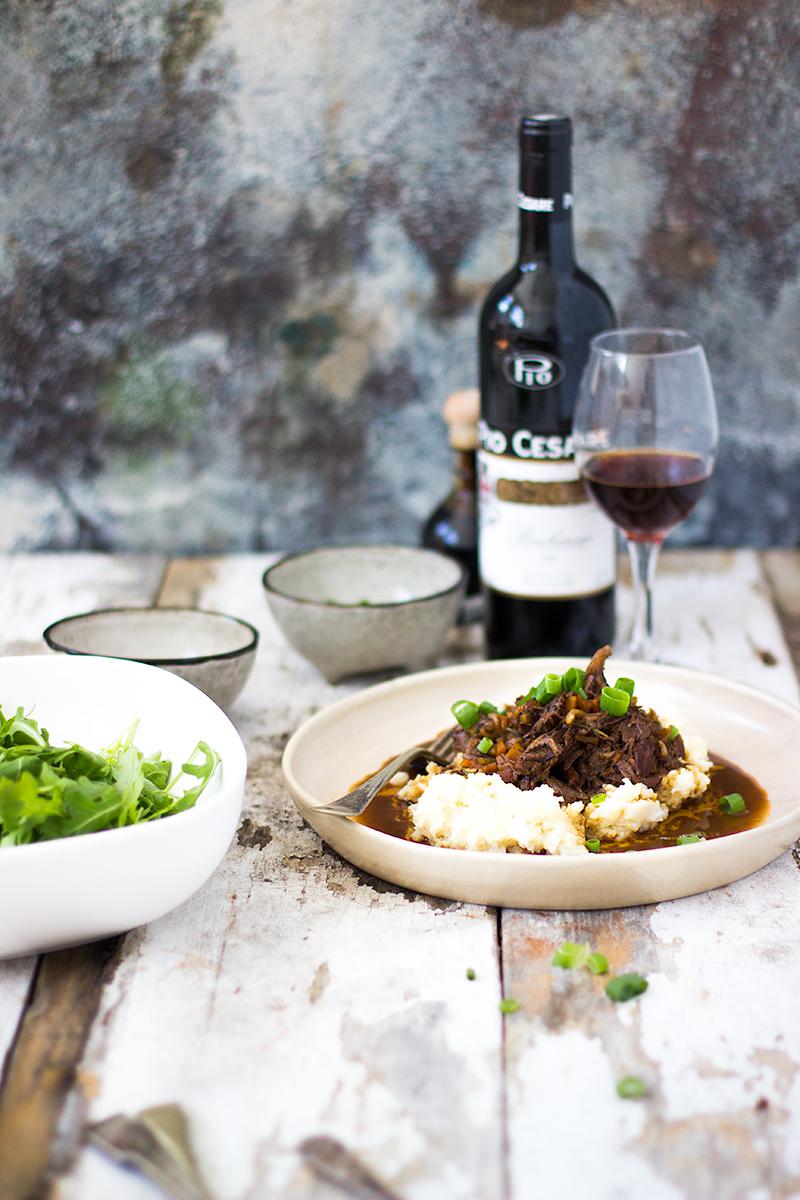 slow cooked smokey balsamic beef cheeks | jessica cox 