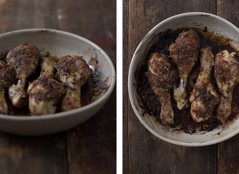 jessica cox | spicy sticky chicken drumsticks