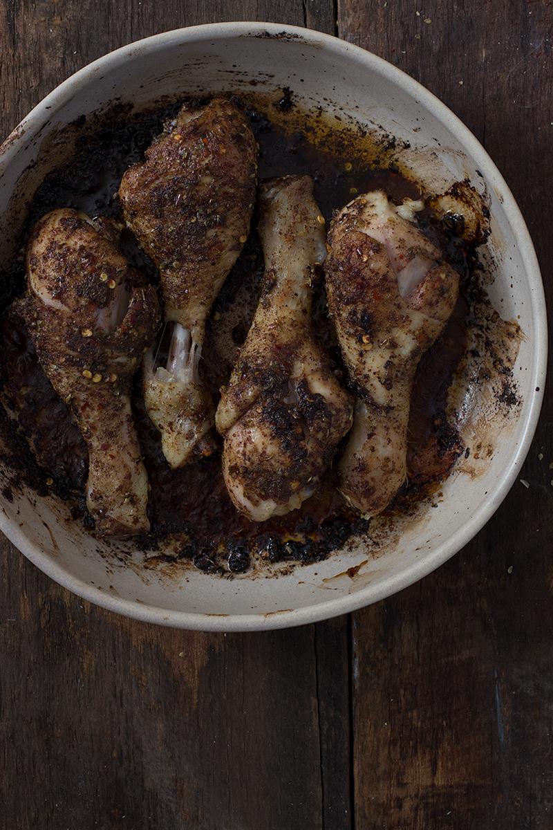 jessica cox | spicy sticky chicken drumsticks