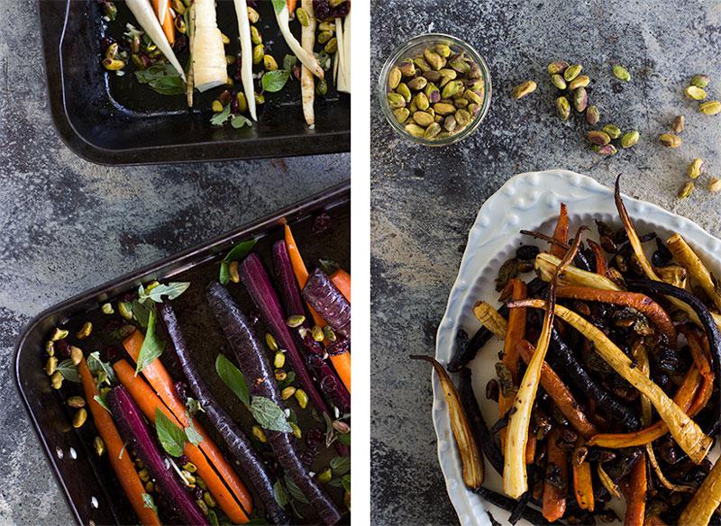 maple roasted carrots & parsnips
