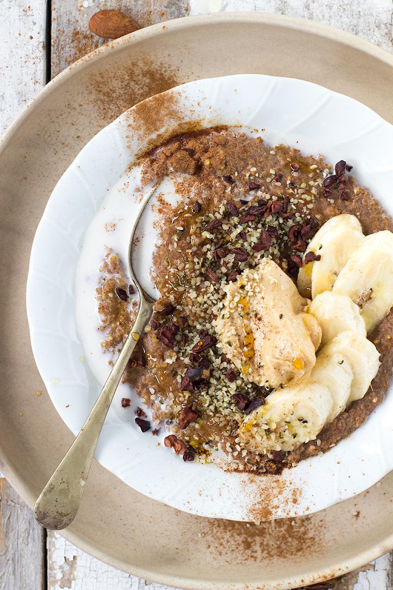 jessica cox | spiced chai millet porridge