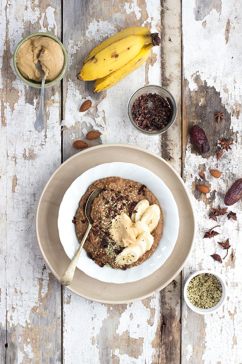 jessica cox | spiced chai millet porridge