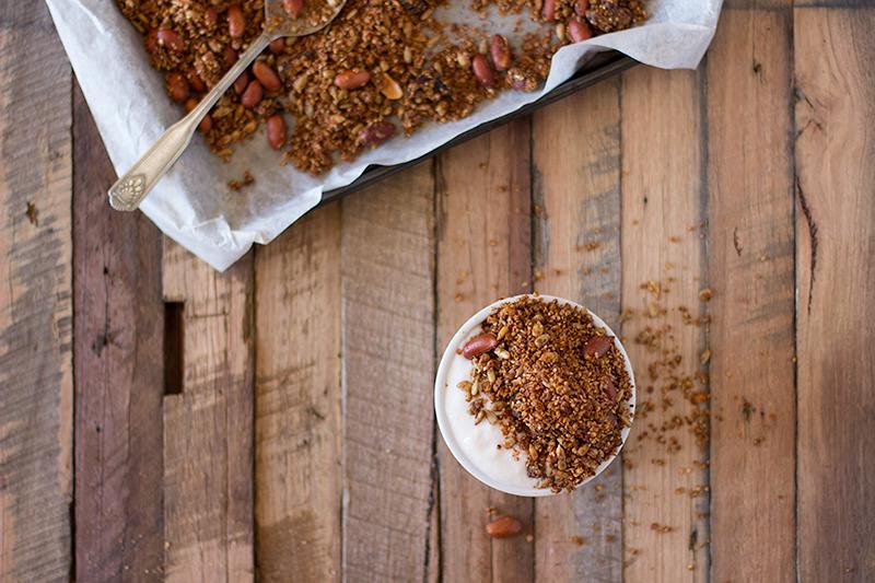 jessica cox | salted peanut granola #glutenfree