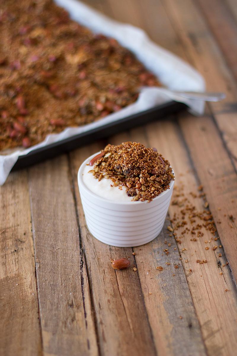 jessica cox | salted peanut granola #glutenfree