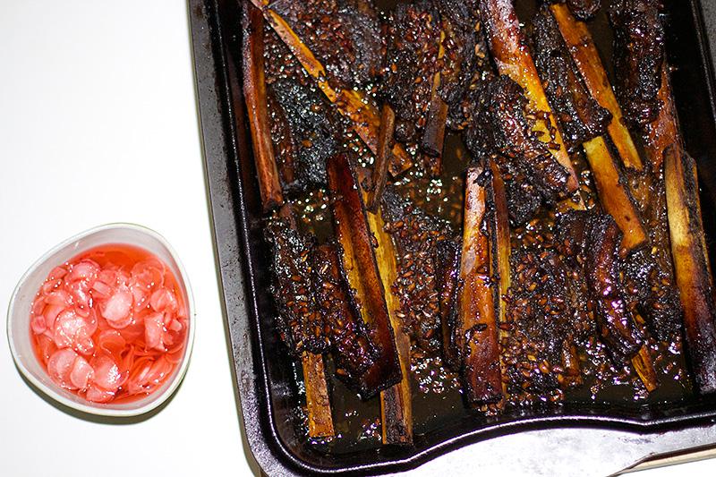 jessica cox |slow cooked pomegranate beef ribs  
