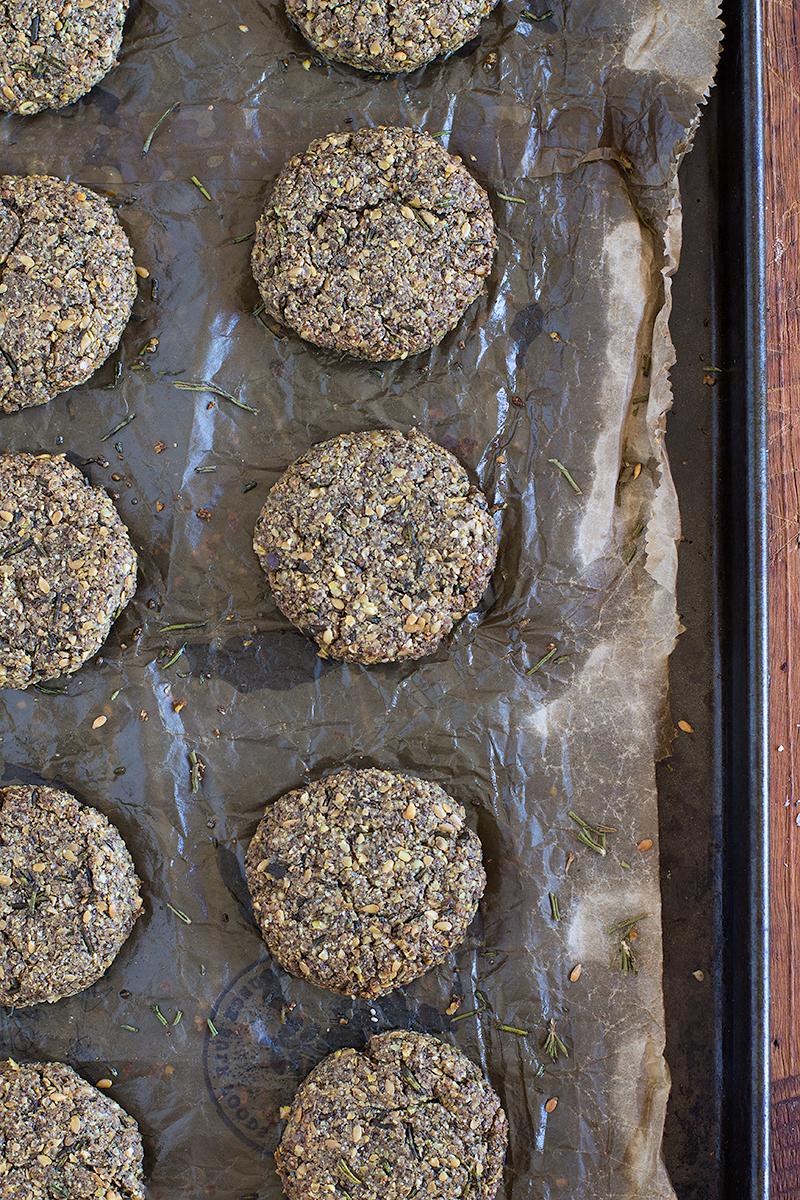 jessica cox | rosemary & mustard savoury cookies