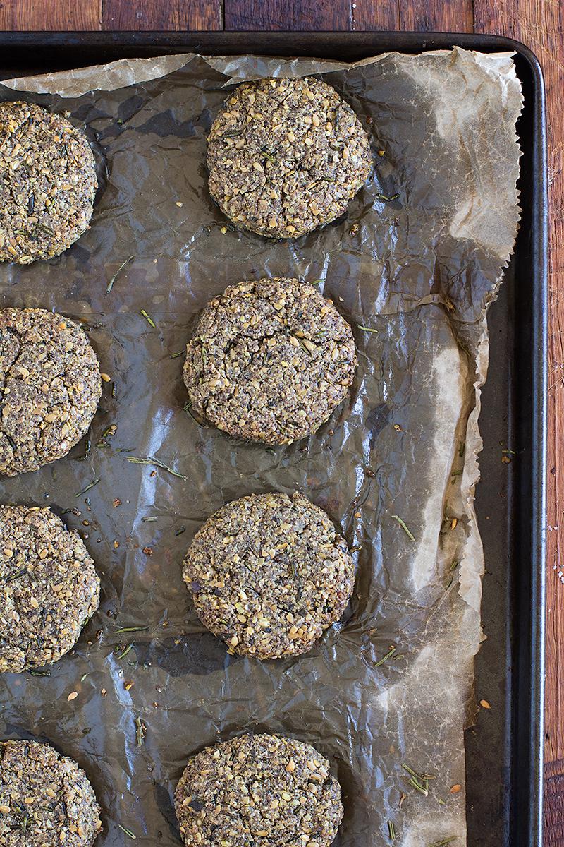 jessica cox | rosemary & mustard savoury cookies