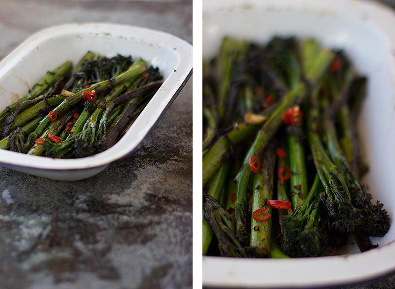 jessica cox | pan fried tamari & sesame broccolini