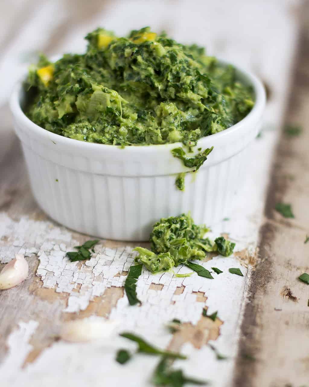 kale, lemon & olive pesto recipe Jessica Cox