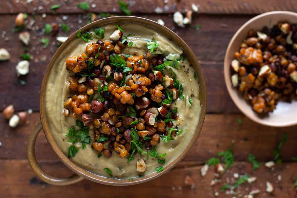 leek cauliflower parsnip soup