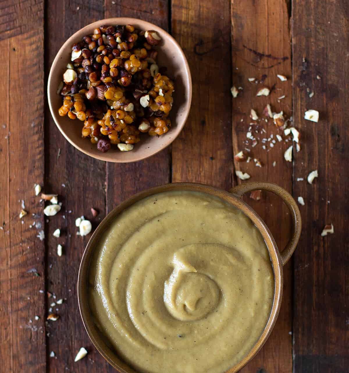 leek cauliflower parsnip soup