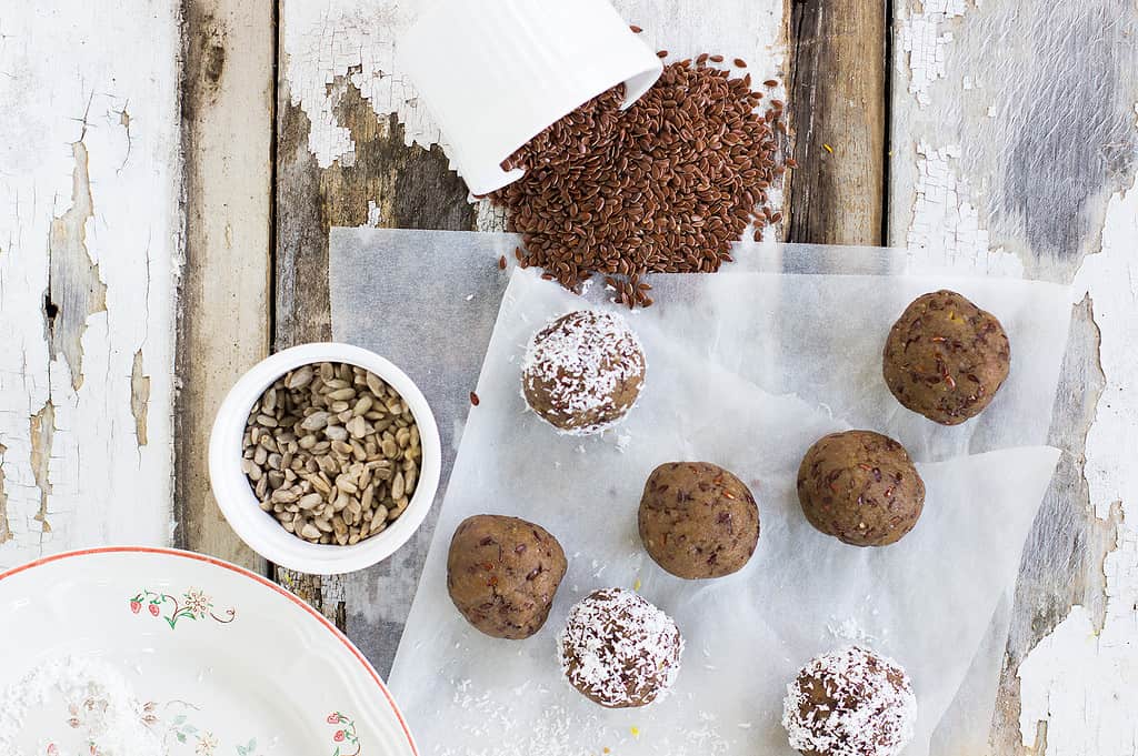 lemon & vanilla protein balls recipe Jessica Cox