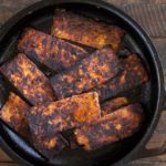 easy marinated fried tempeh