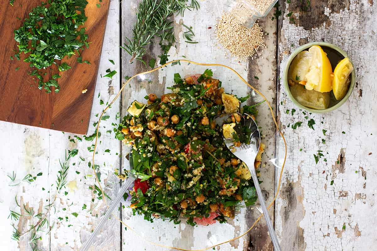 Mediterranean Quinoa Salads