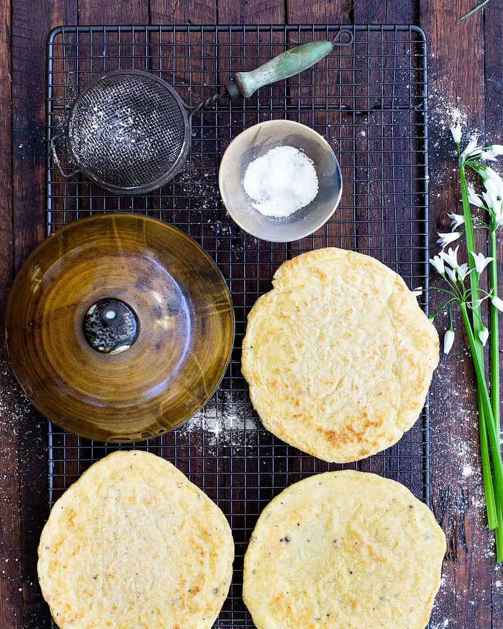 millet flatbread recipe Jessica Cox