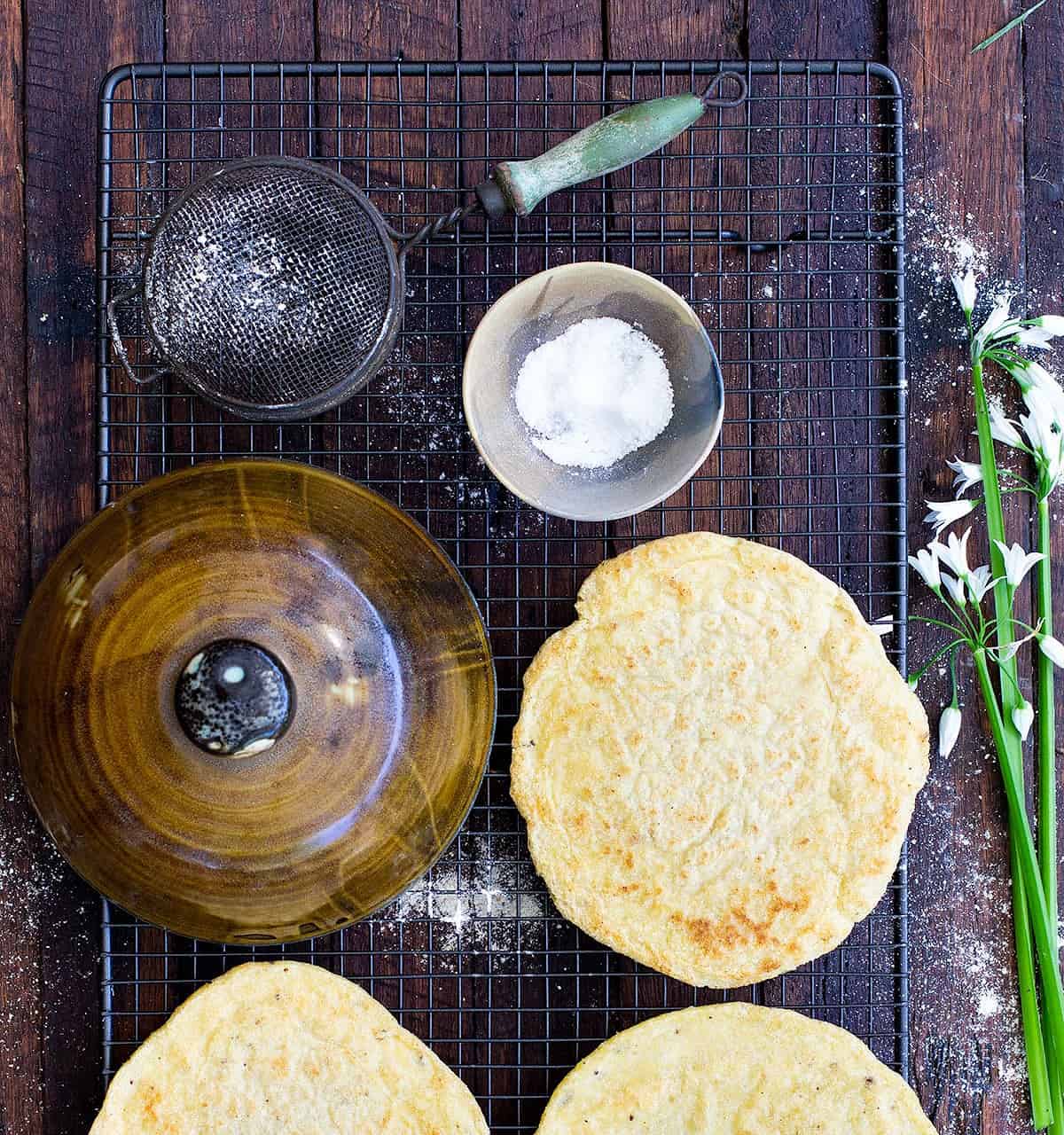 millet flatbread recipe Jessica Cox