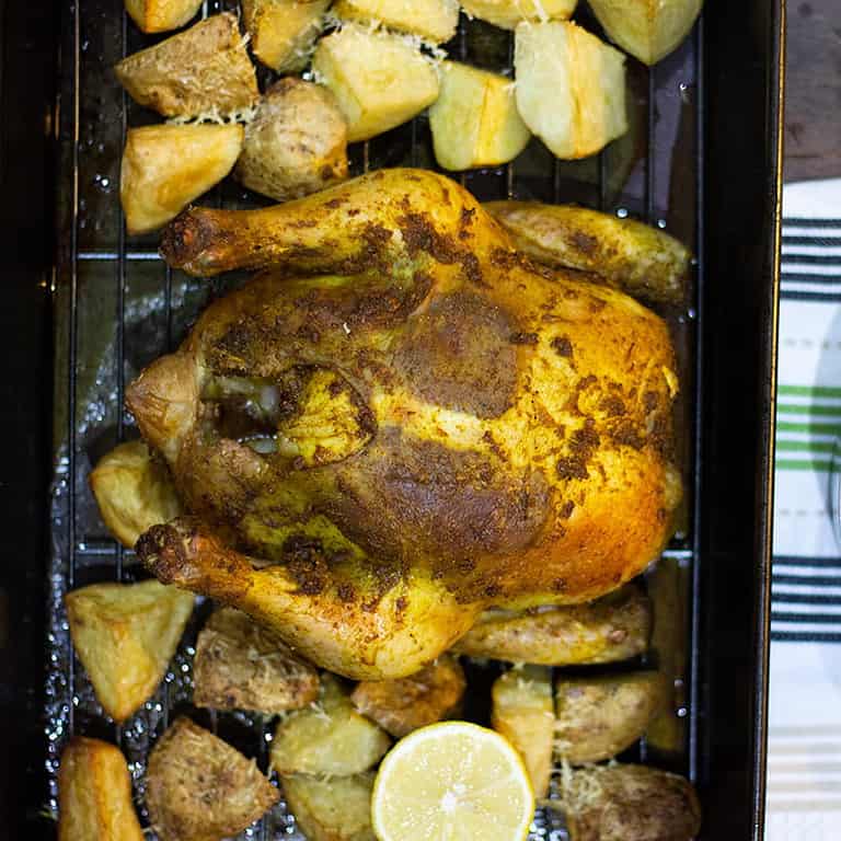 Moroccan Roast Chicken