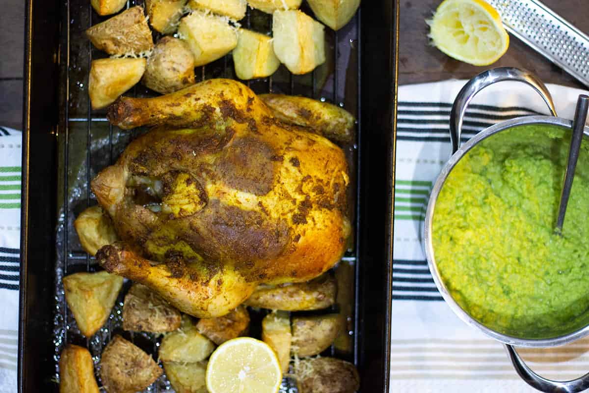 Moroccan Roast Chicken