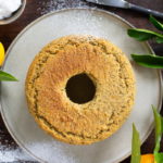 orange & poppy seed cake (gluten free vegan)