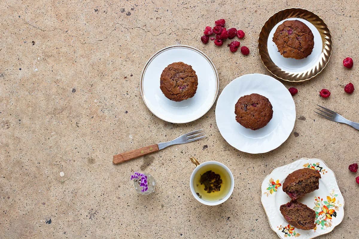 raspberry chocolate chip muffins recipe | Jessica Cox