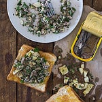 artichoke & lemon sardine smash